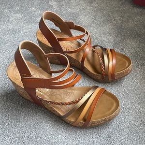 Size ten Blowfish Platform Sandals
